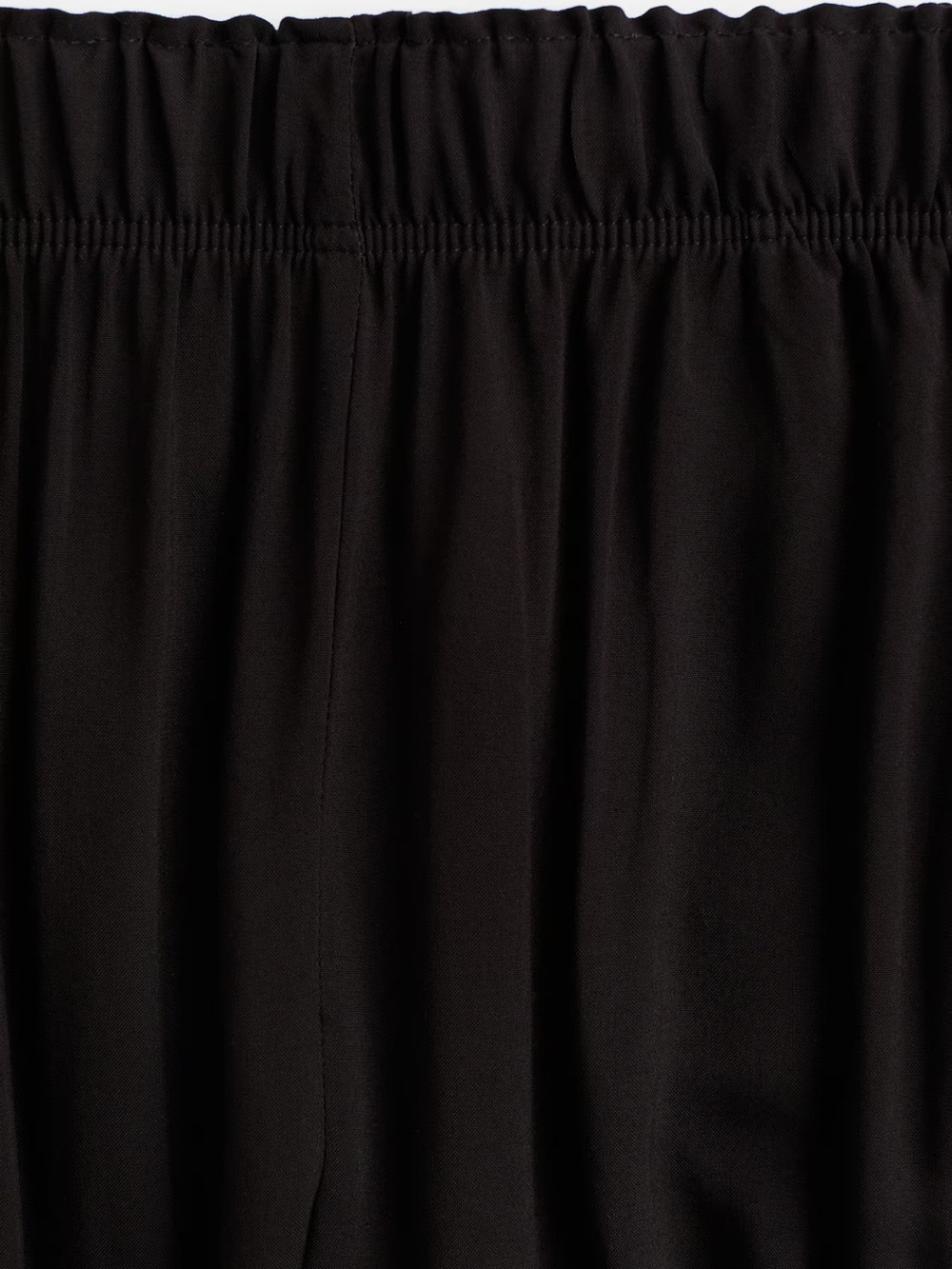 H&M Black Wide-Leg Pull-On Pants - Picture 2 of 5